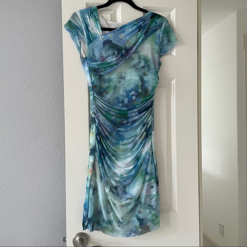 Kay Unger Mesh Dress
